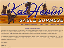 Tablet Screenshot of kathevin.net